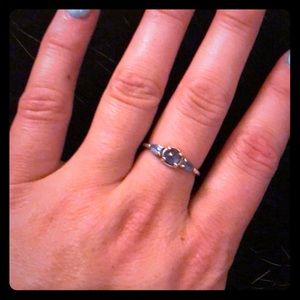 Pandora Blue Stone Ring